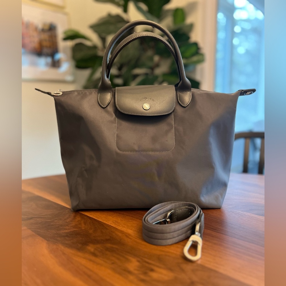 Longchamp La Pliage Tote w/strap